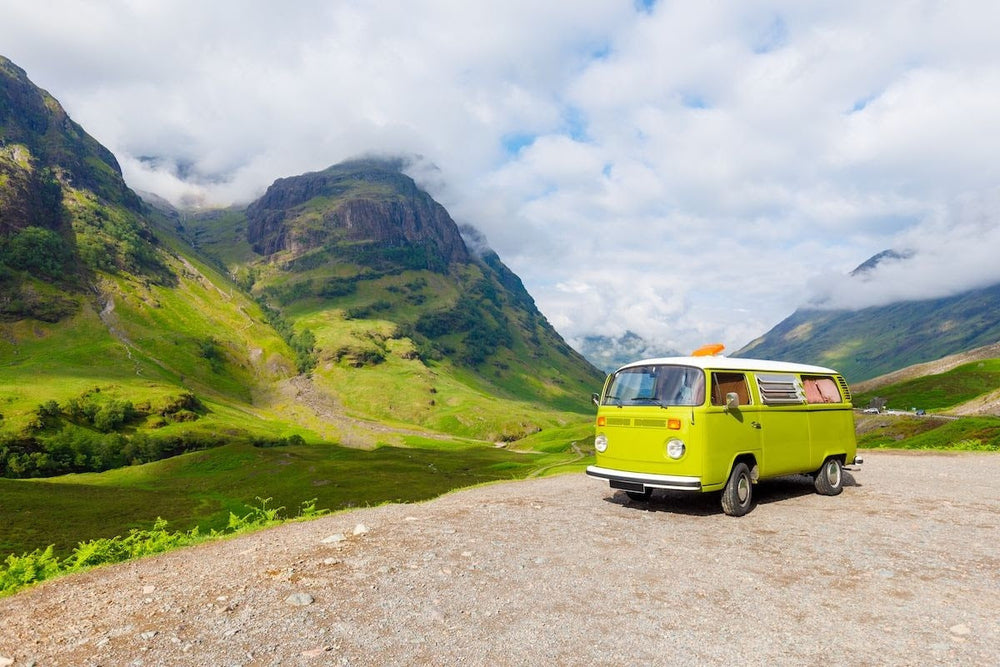 Next week, our 'on hire' campervan gets pointed north.